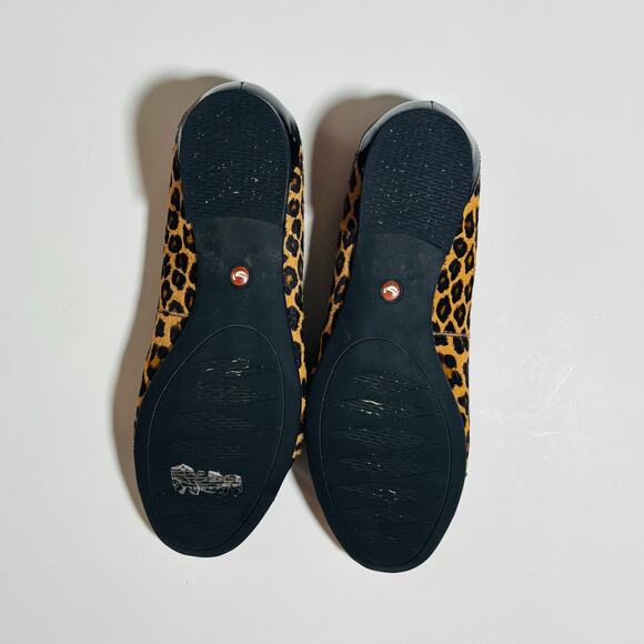 Clarks Cheetah Print Heels – Buckle Low Heel Comfort Shoes - Picture 7 of 9